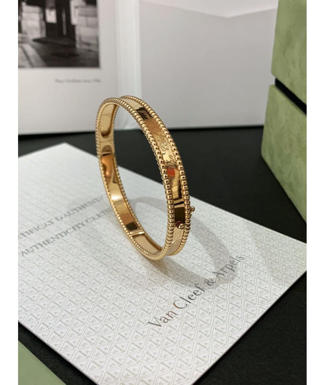 VAN CLEEF & ARPELS Золотой браслет из желтого золота, фото 3