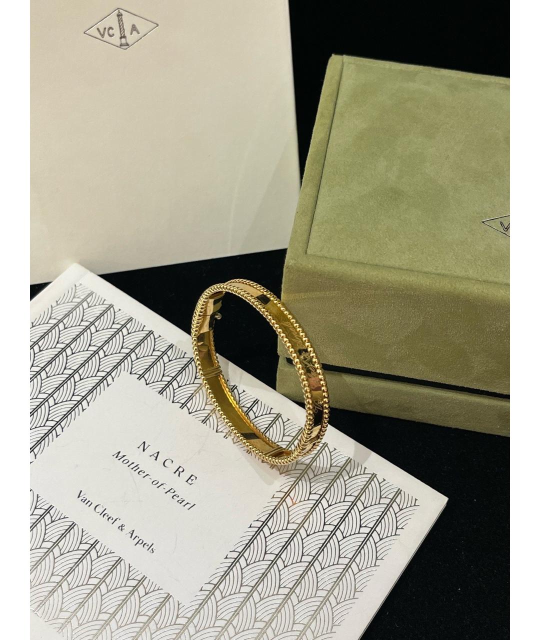 VAN CLEEF & ARPELS Золотой браслет из желтого золота, фото 6