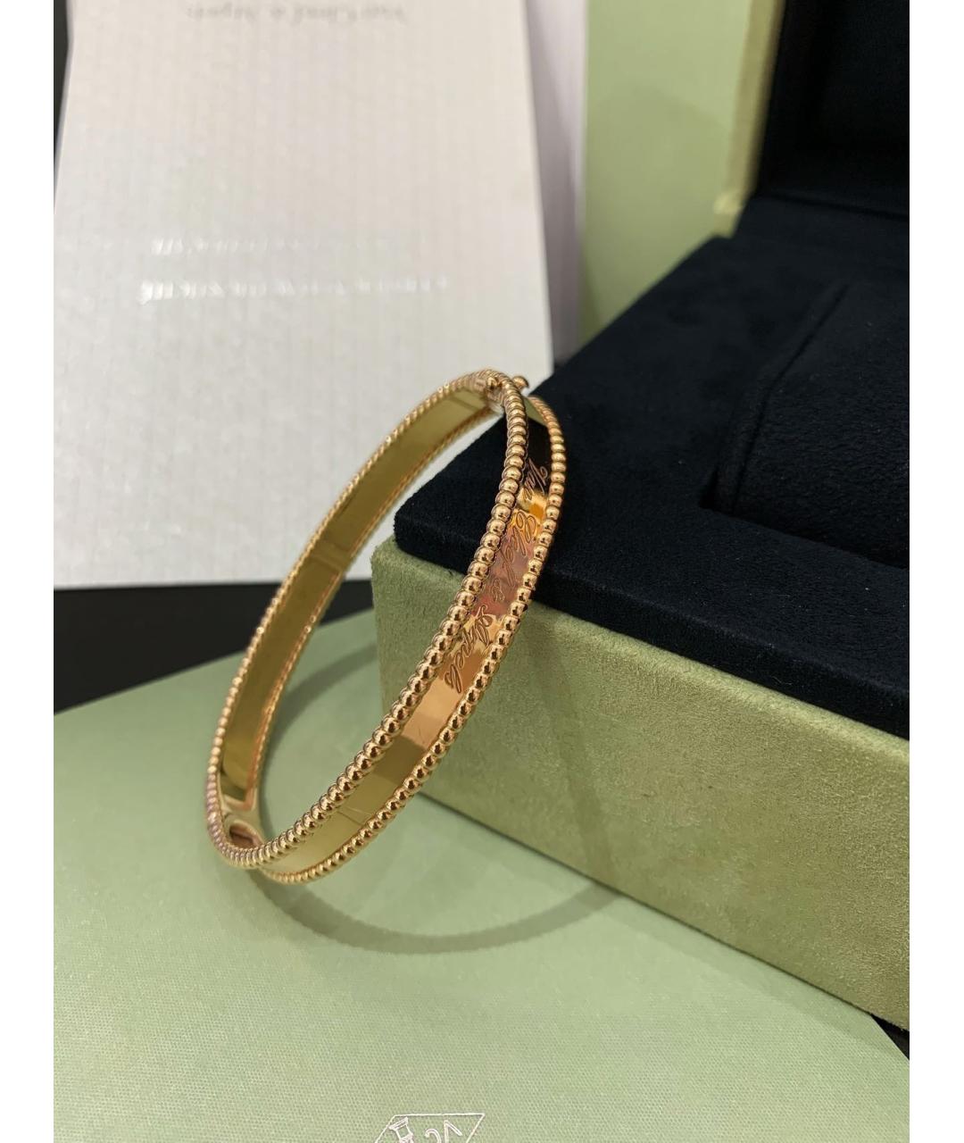 VAN CLEEF & ARPELS Золотой браслет из желтого золота, фото 4