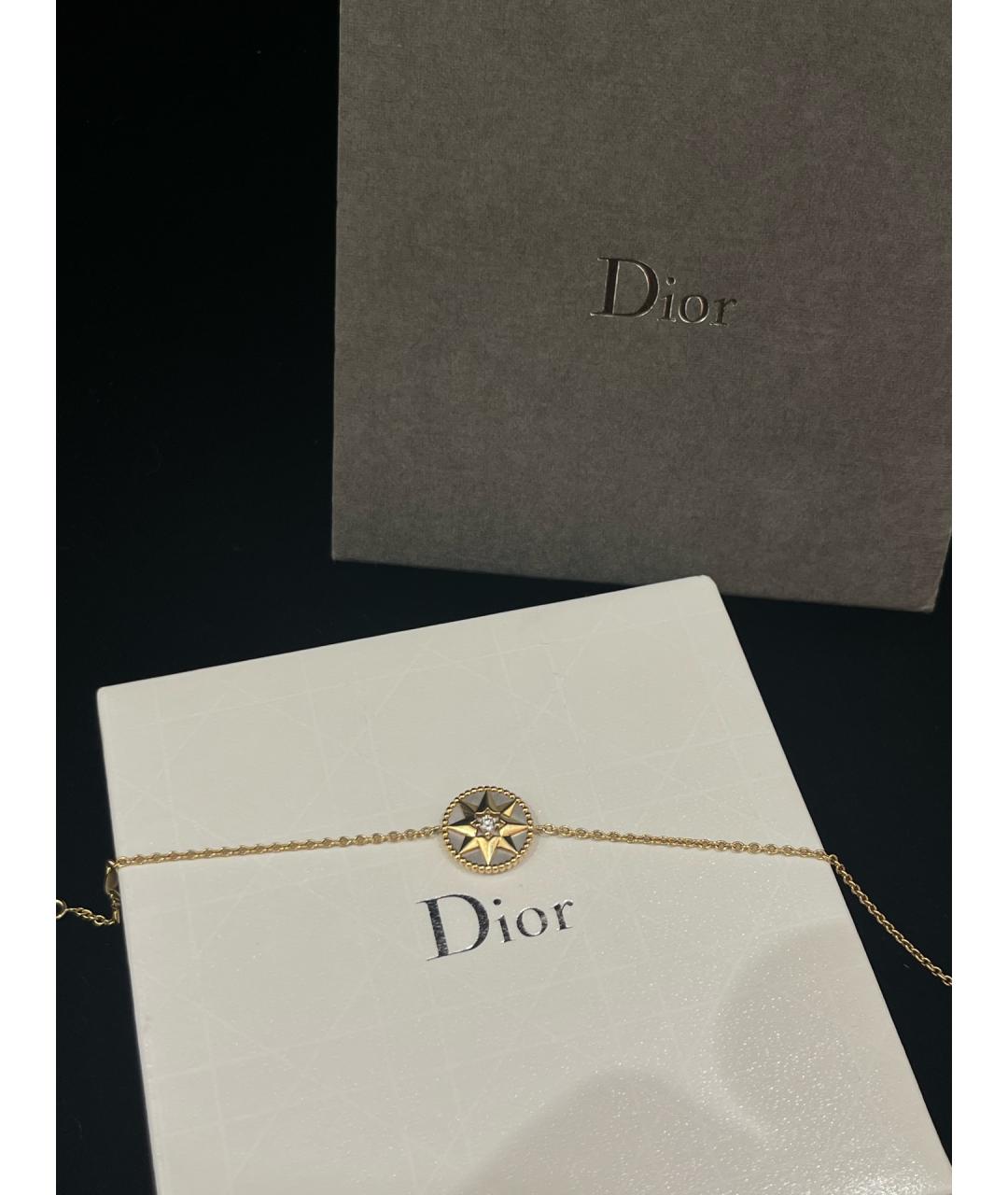 CHRISTIAN DIOR Золотой браслет из желтого золота, фото 6