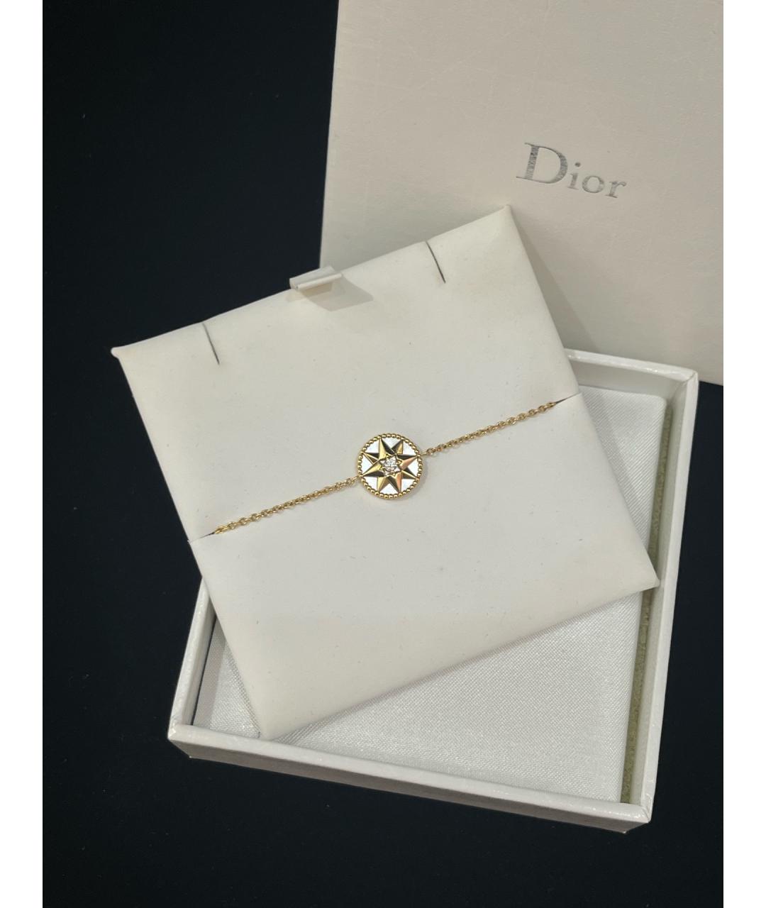 CHRISTIAN DIOR Золотой браслет из желтого золота, фото 3
