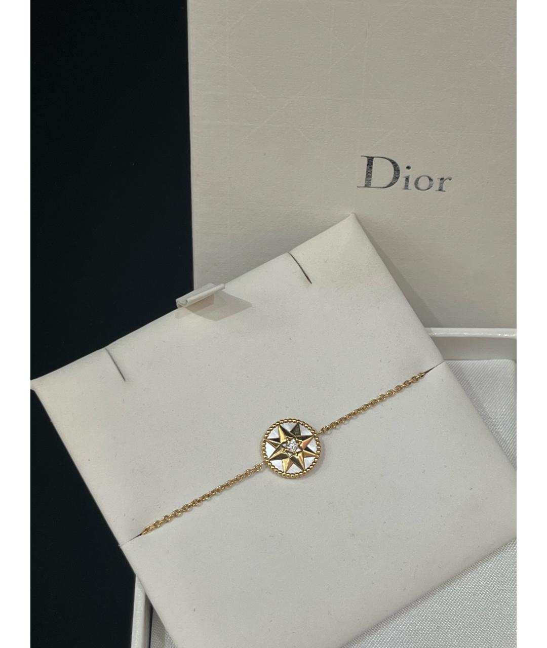 CHRISTIAN DIOR Золотой браслет из желтого золота, фото 4