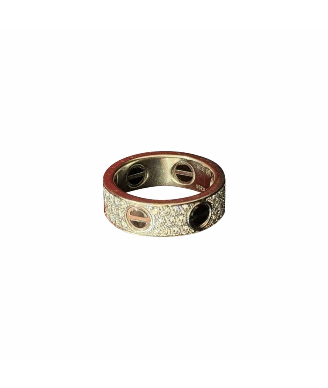 CARTIER Серебряное кольцо из белого золота, фото 1