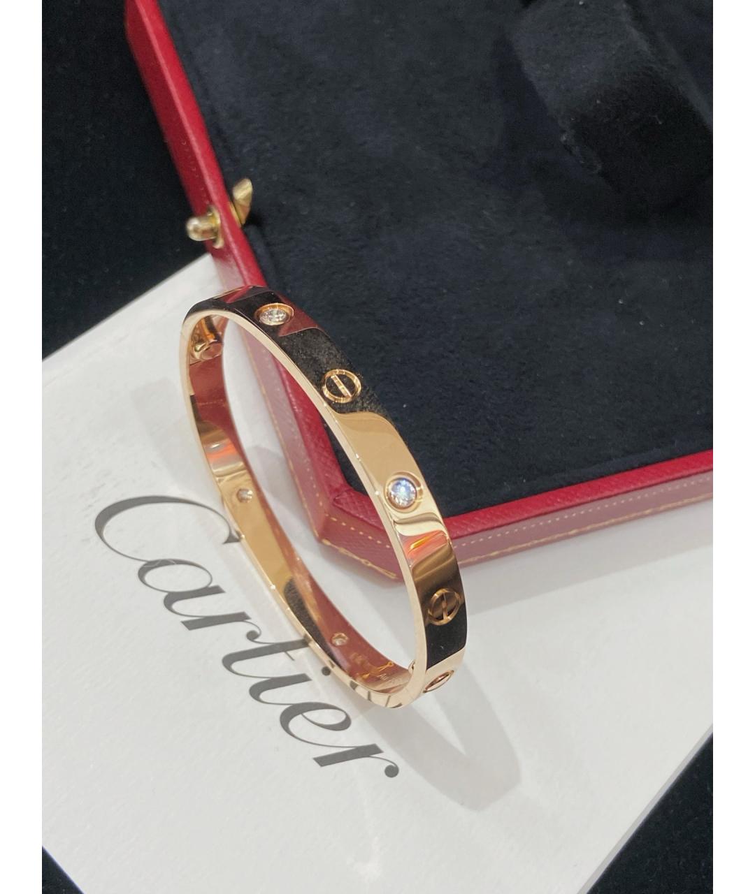 CARTIER Золотой браслет из розового золота, фото 5