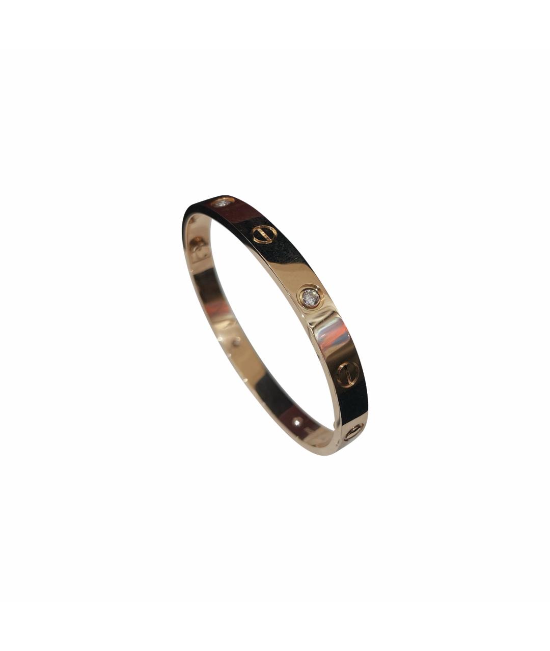 CARTIER Золотой браслет из розового золота, фото 1