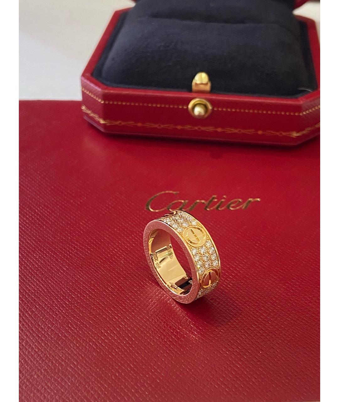 CARTIER Золотое кольцо из розового золота, фото 4
