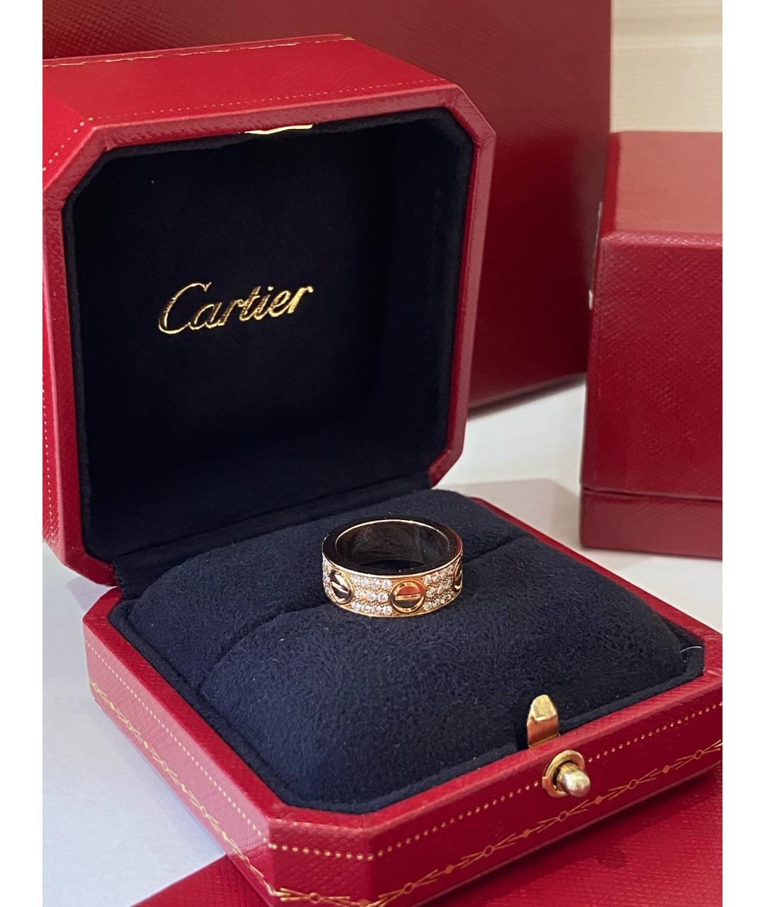 CARTIER Золотое кольцо из розового золота, фото 5