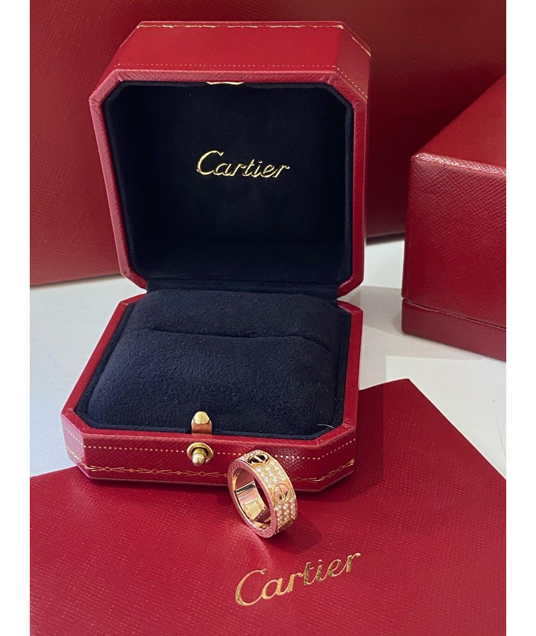 CARTIER Золотое кольцо из розового золота, фото 6