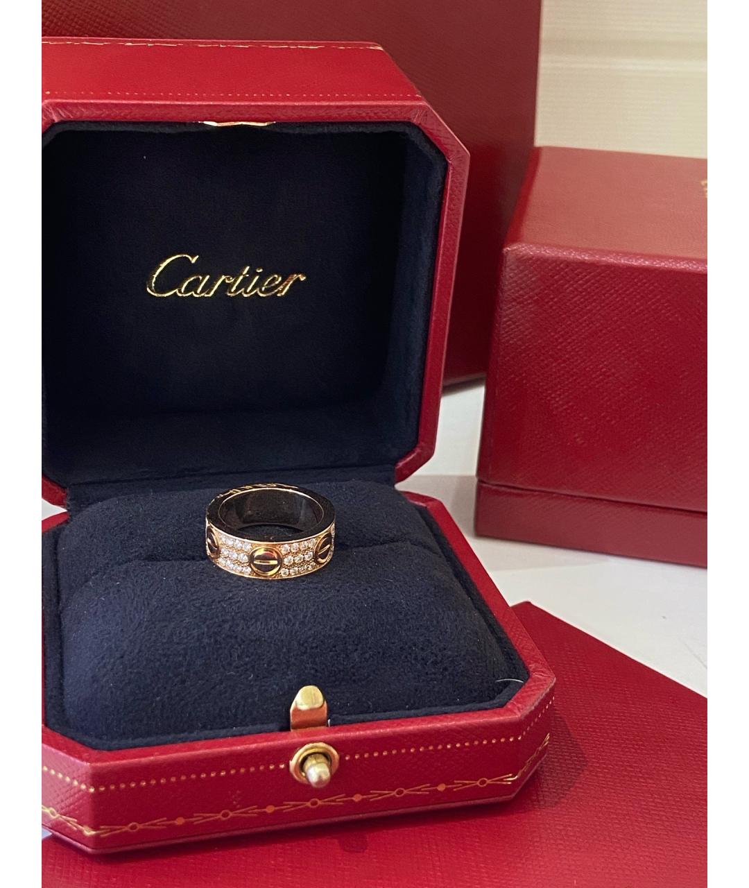 CARTIER Золотое кольцо из розового золота, фото 2