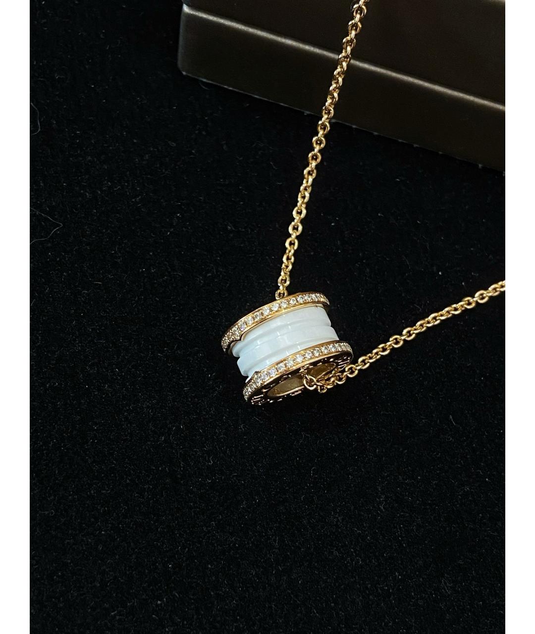 BVLGARI Золотое колье из розового золота, фото 6