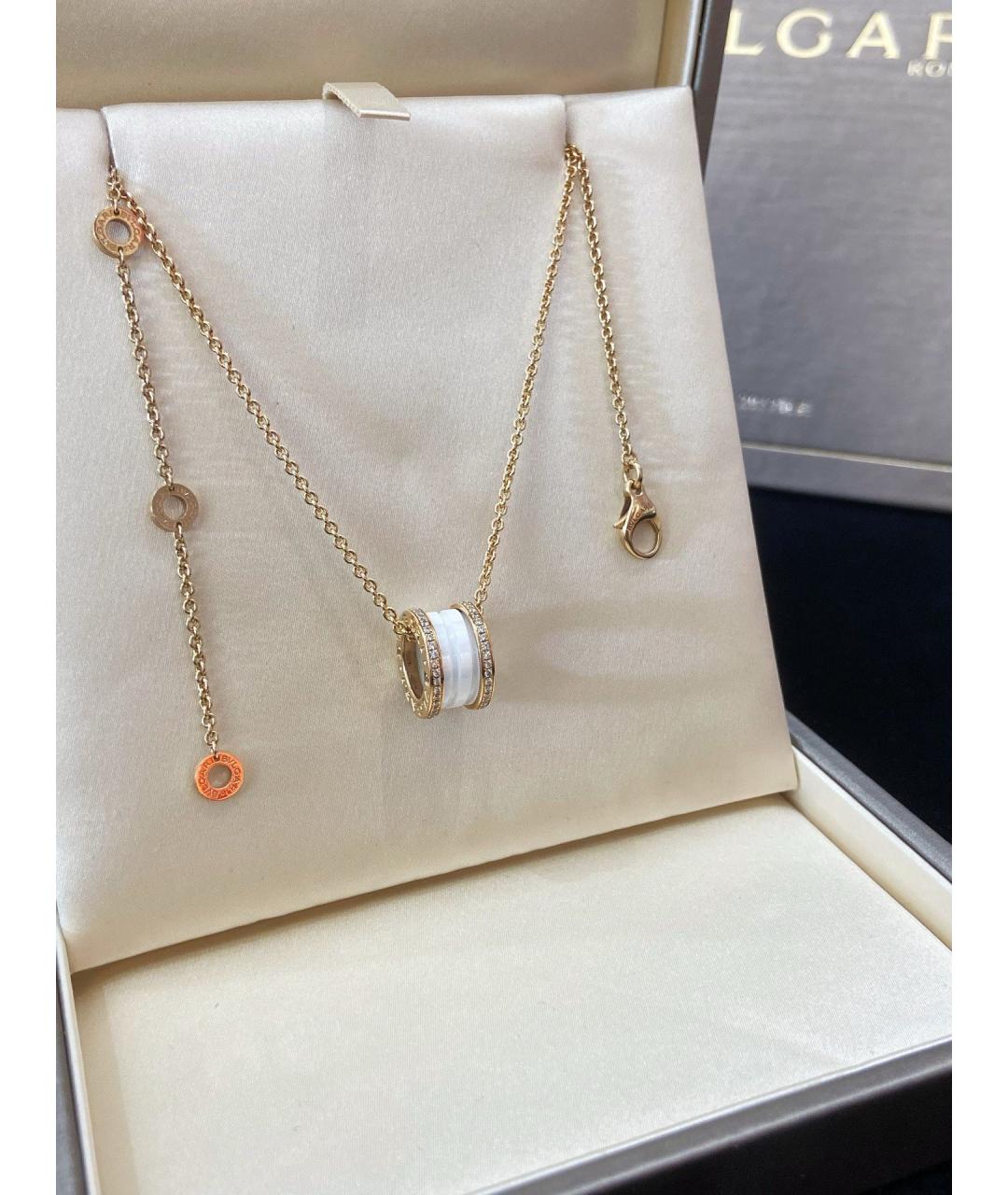 BVLGARI Золотое колье из розового золота, фото 9