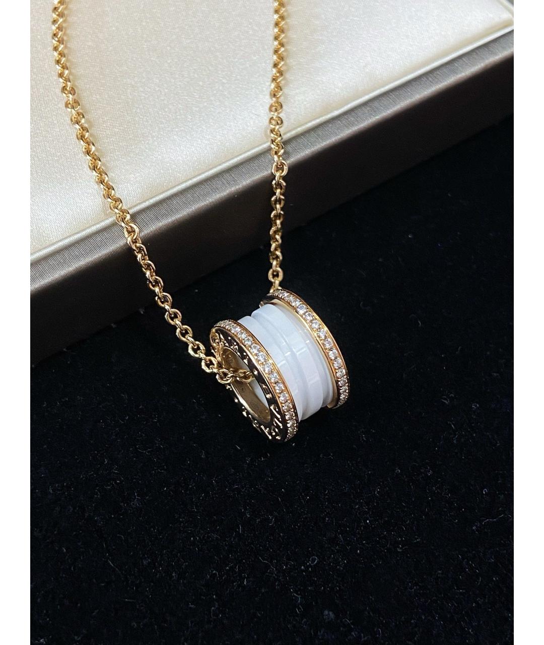 BVLGARI Золотое колье из розового золота, фото 4