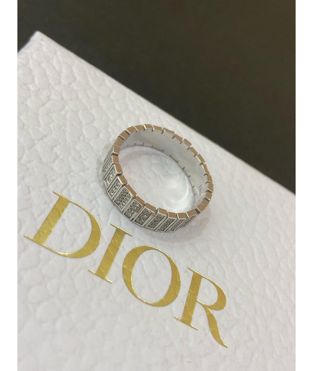 CHRISTIAN DIOR Серебряное кольцо из белого золота, фото 3