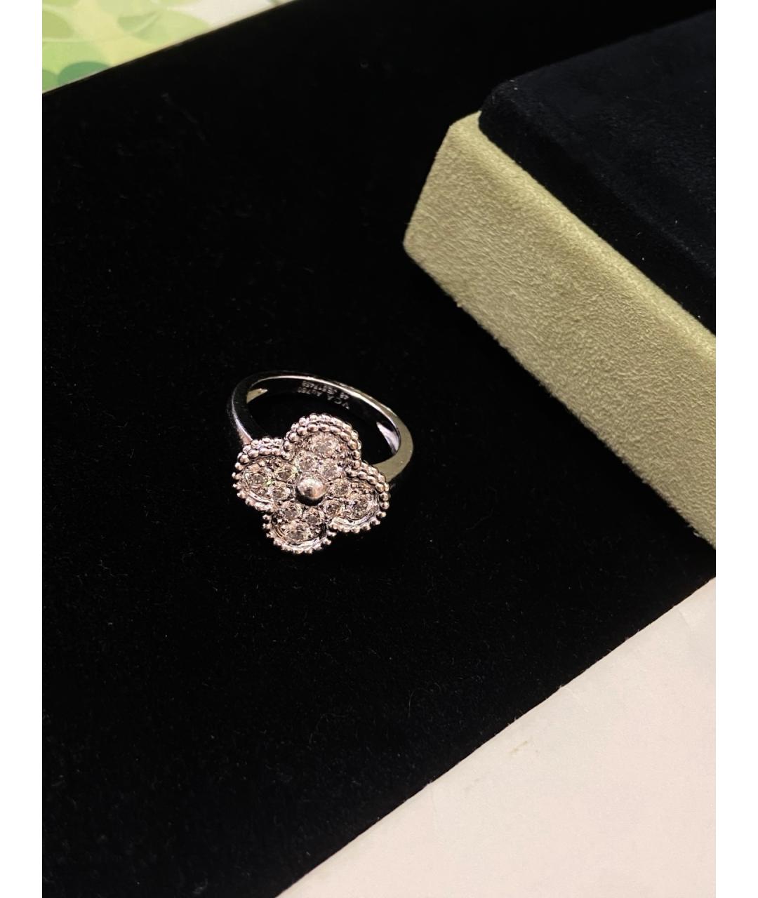VAN CLEEF & ARPELS Серебряное кольцо из белого золота, фото 4