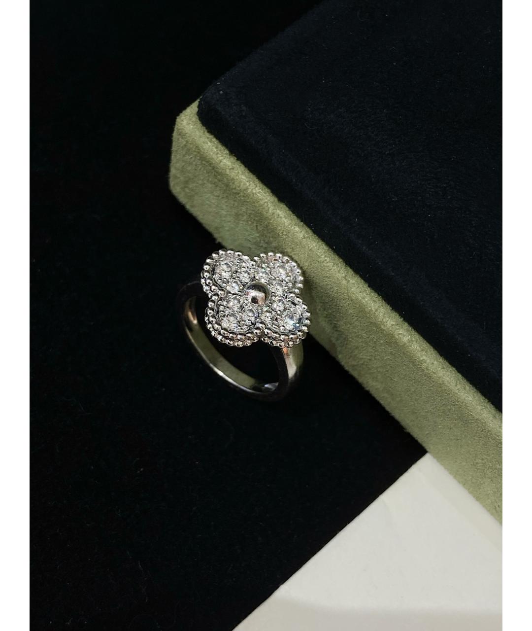 VAN CLEEF & ARPELS Серебряное кольцо из белого золота, фото 6
