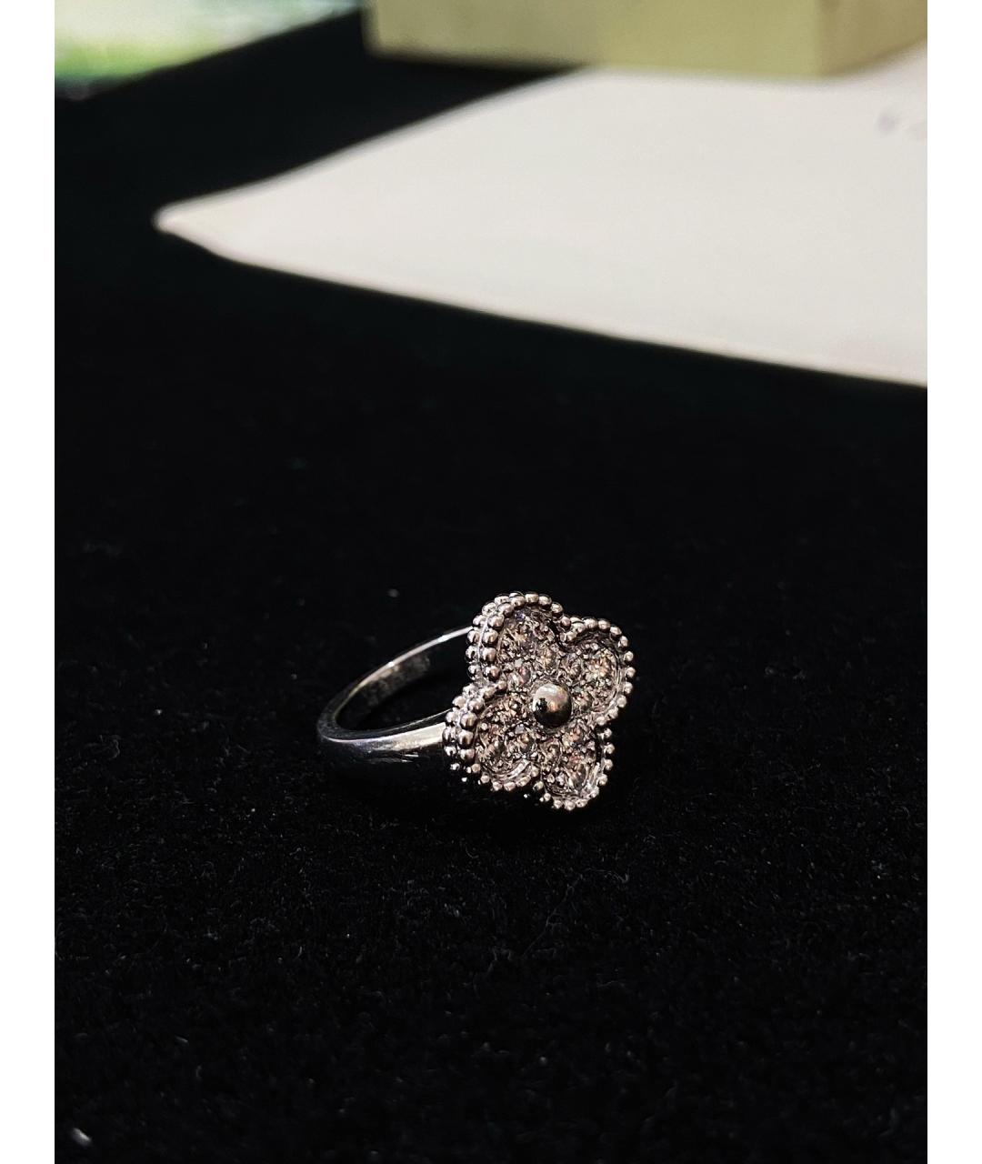 VAN CLEEF & ARPELS Серебряное кольцо из белого золота, фото 8