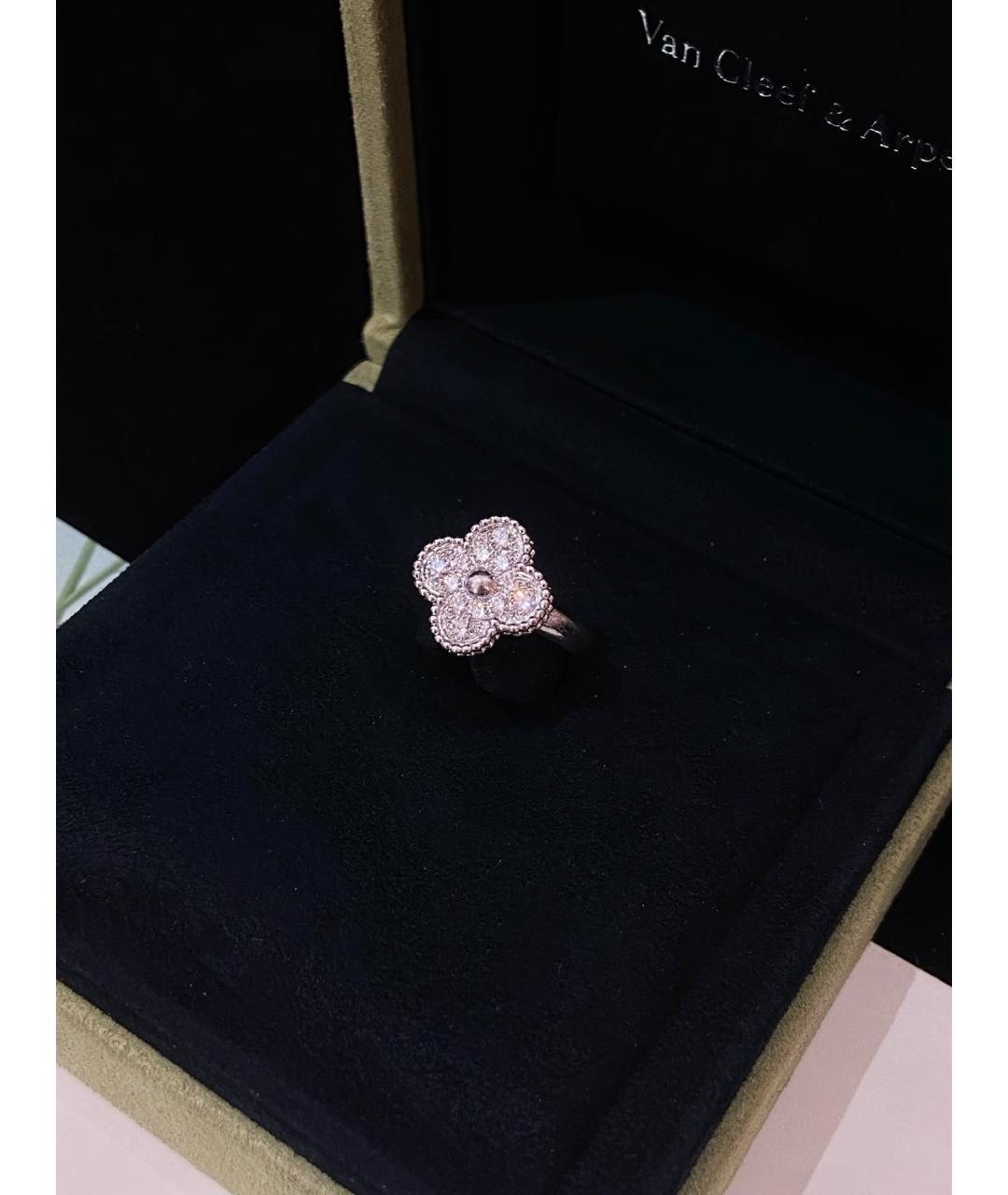VAN CLEEF & ARPELS Серебряное кольцо из белого золота, фото 5