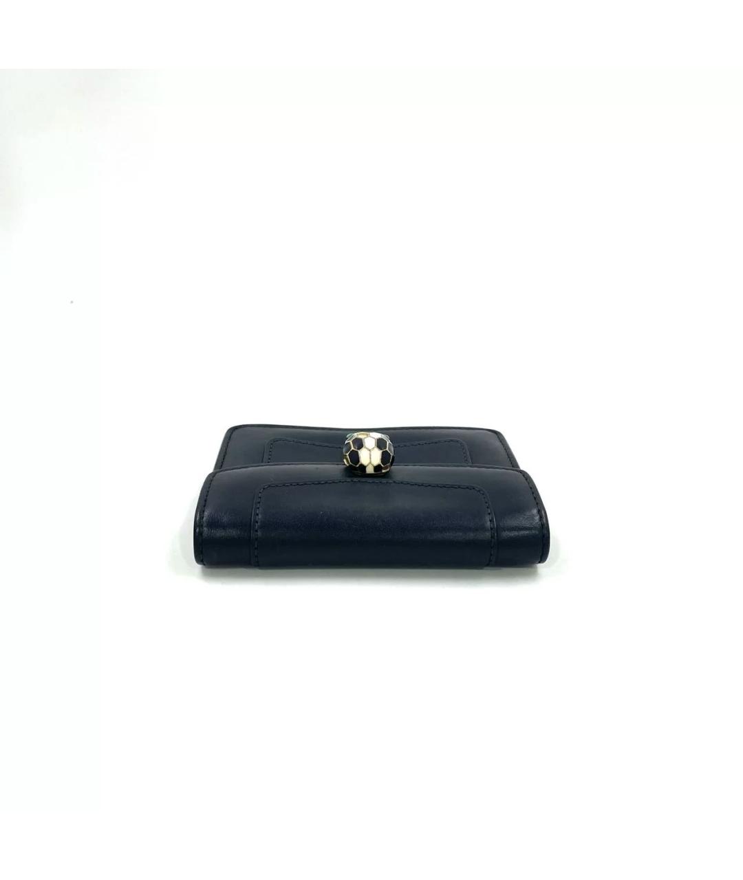 BVLGARI Черный кожаный кошелек, фото 6