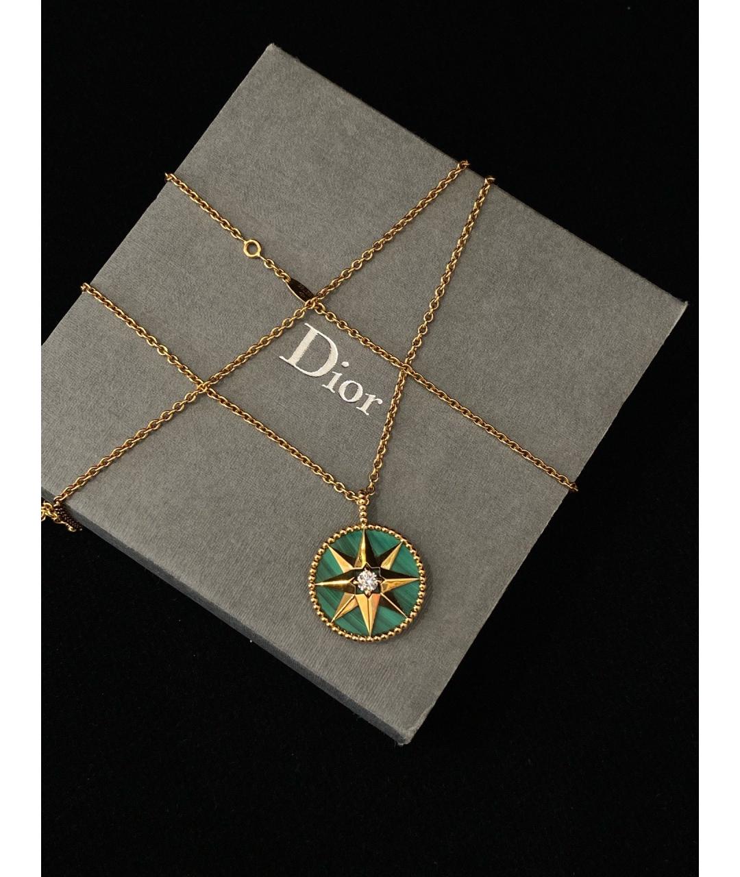 CHRISTIAN DIOR Золотое колье из розового золота, фото 5