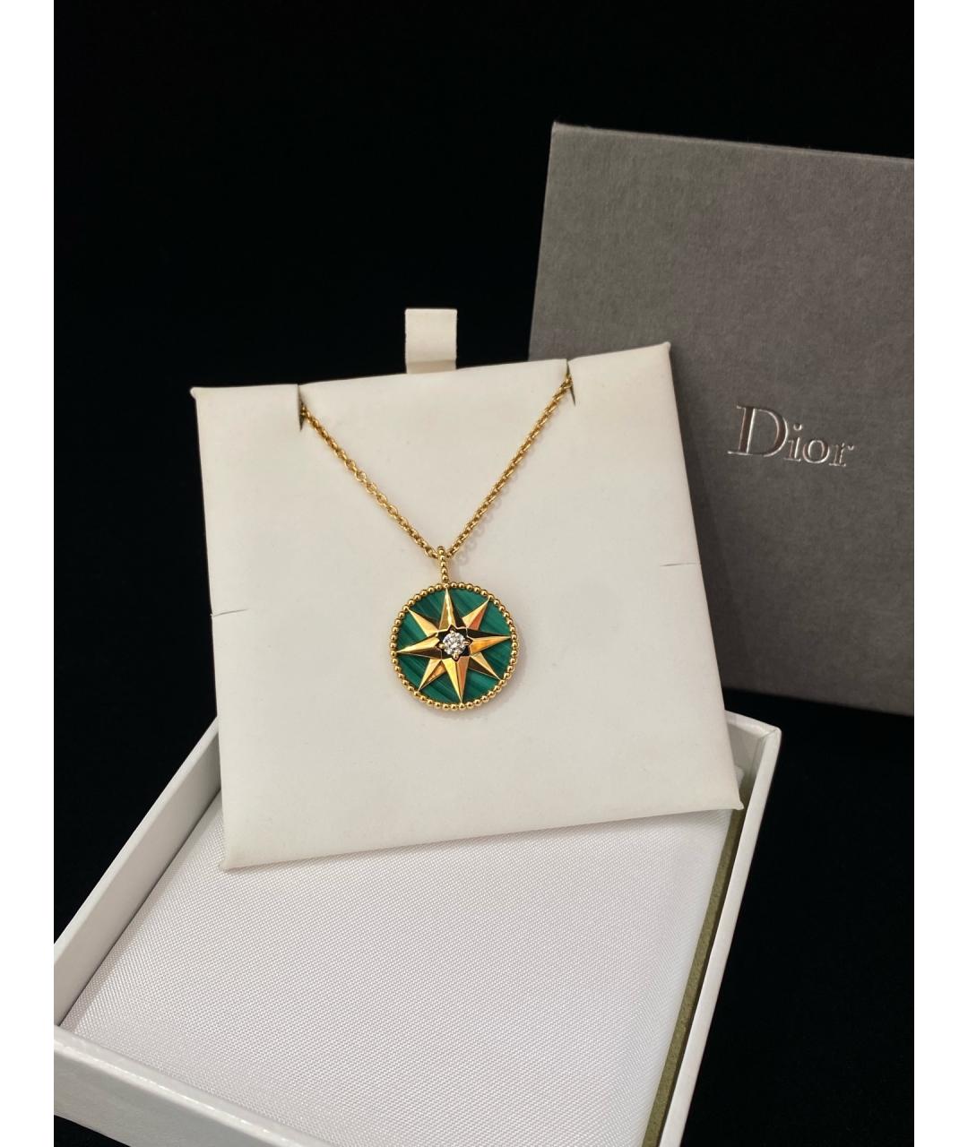 CHRISTIAN DIOR Золотое колье из розового золота, фото 9