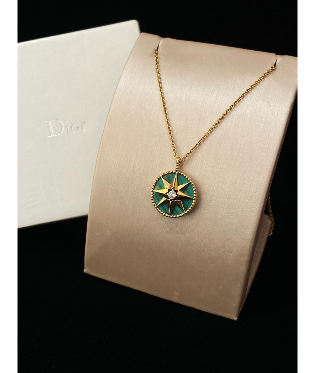 CHRISTIAN DIOR Золотое колье из розового золота, фото 3