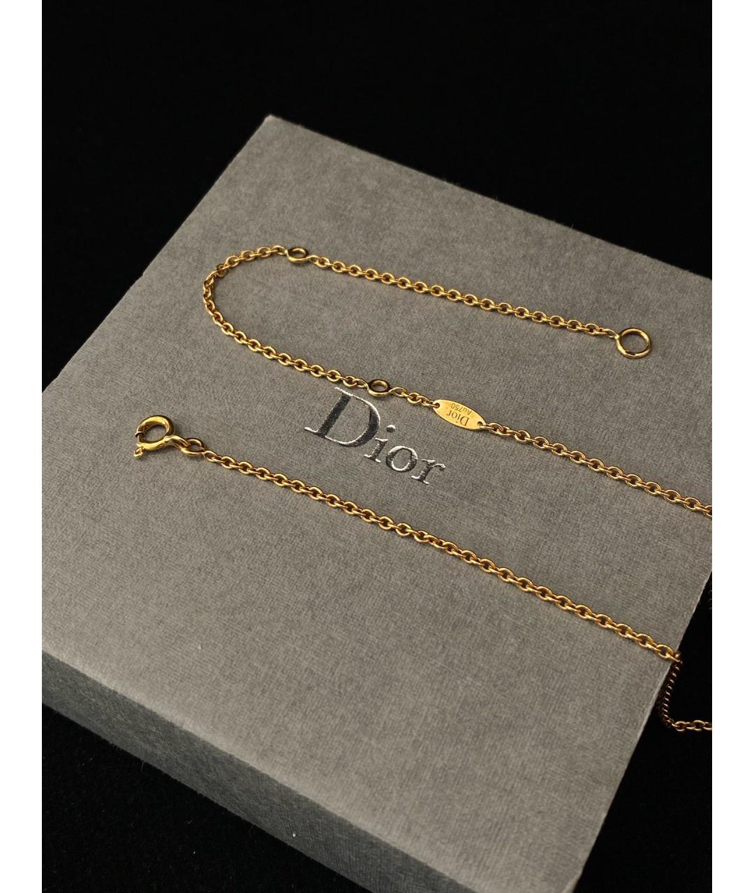 CHRISTIAN DIOR Золотое колье из розового золота, фото 7