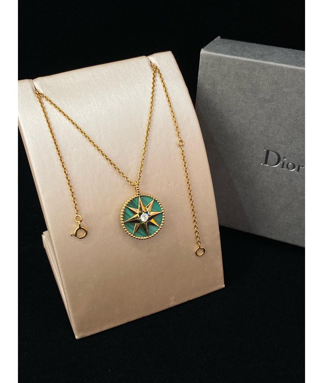 CHRISTIAN DIOR Золотое колье из розового золота, фото 2