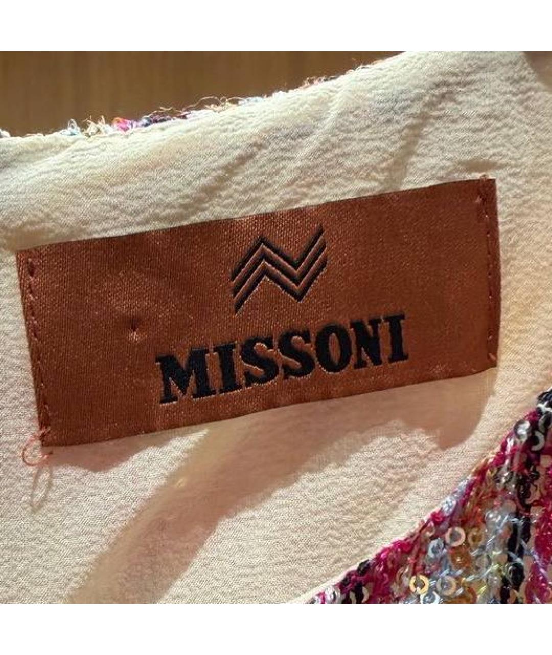 MISSONI Мульти хлопковое повседневное платье, фото 3
