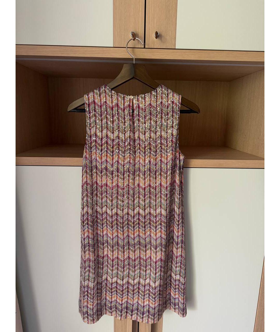 MISSONI Мульти хлопковое повседневное платье, фото 2