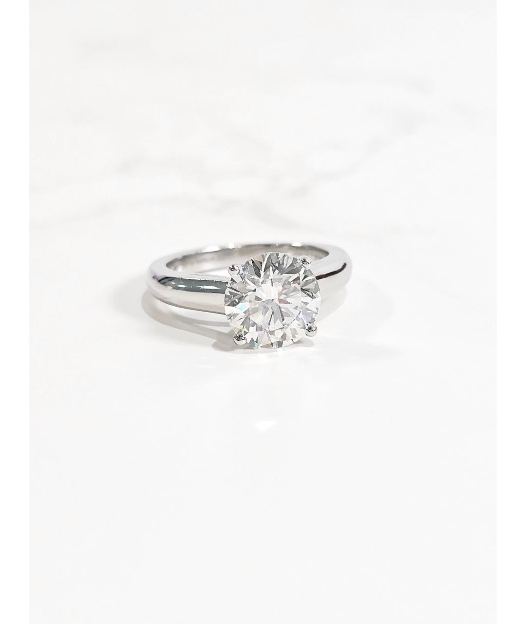 CARTIER Серебряное платиновое кольцо, фото 3