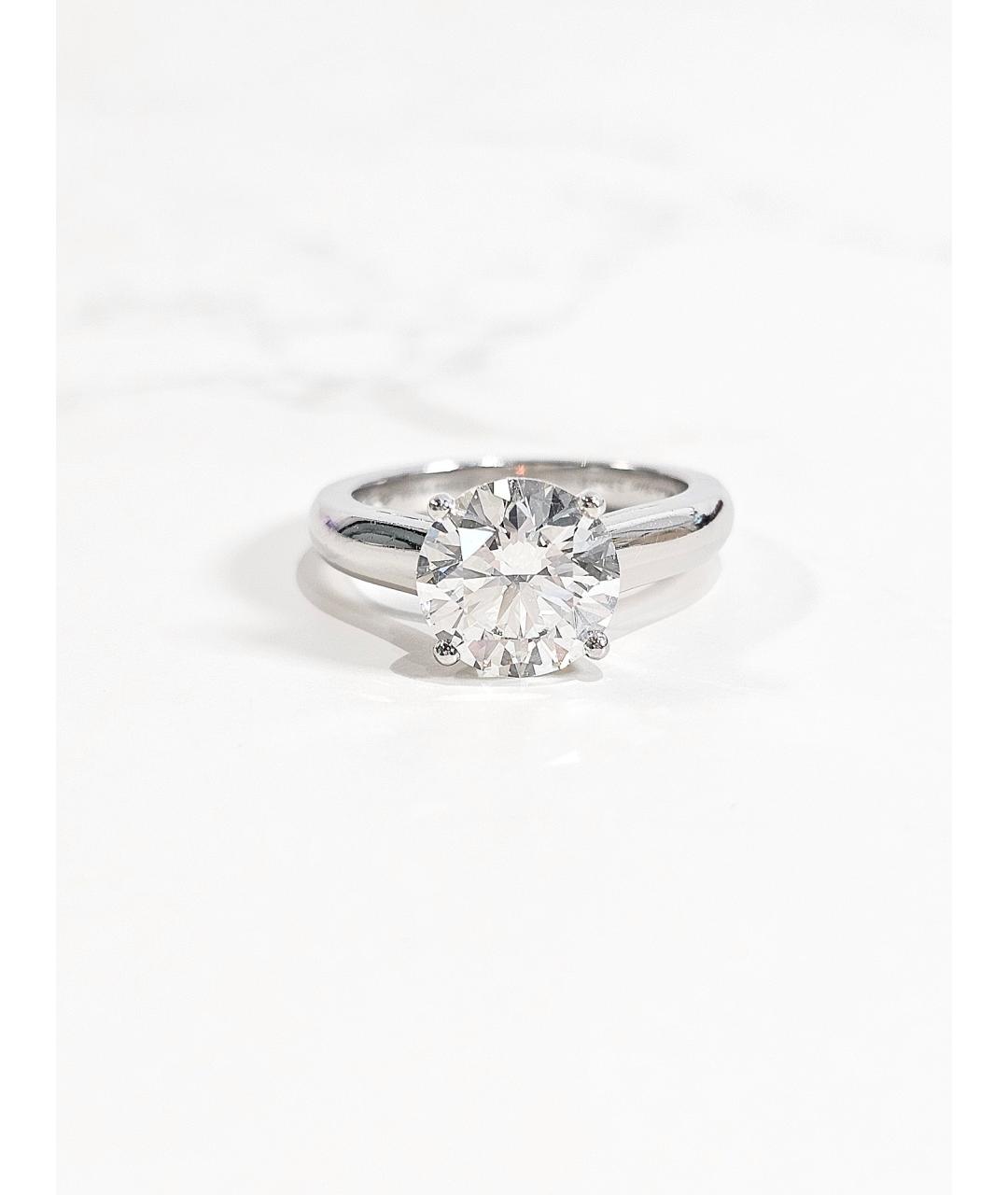 CARTIER Серебряное платиновое кольцо, фото 2