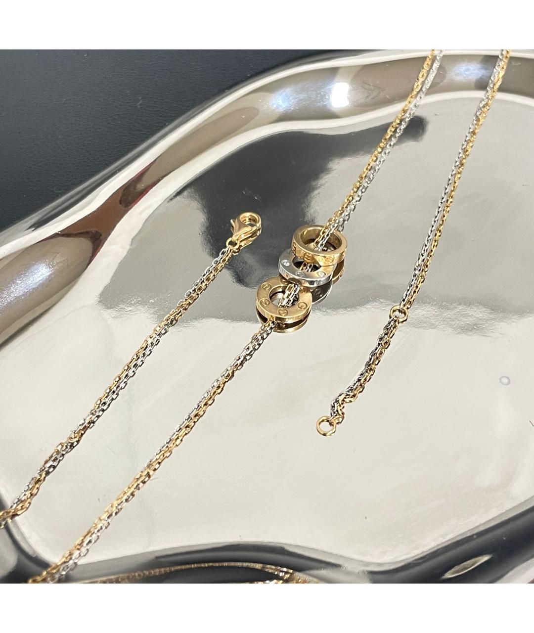 CARTIER Золотое колье из желтого золота, фото 2