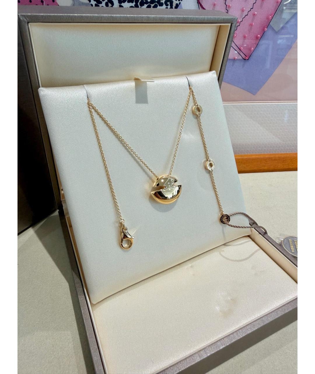 BVLGARI Золотое колье из розового золота, фото 6