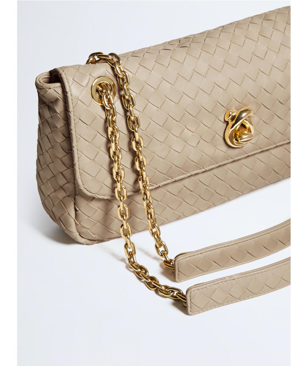 BOTTEGA VENETA Кожаная сумка через плечо, фото 4