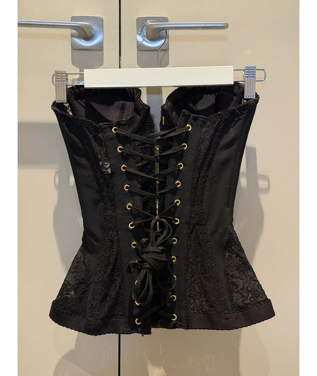 AGENT PROVOCATEUR Черный кружевной корсет, фото 2
