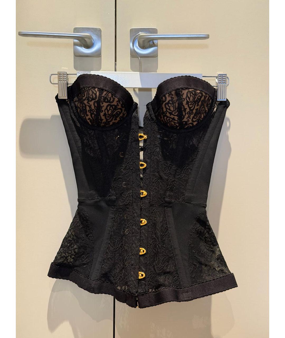AGENT PROVOCATEUR Черный кружевной корсет, фото 8