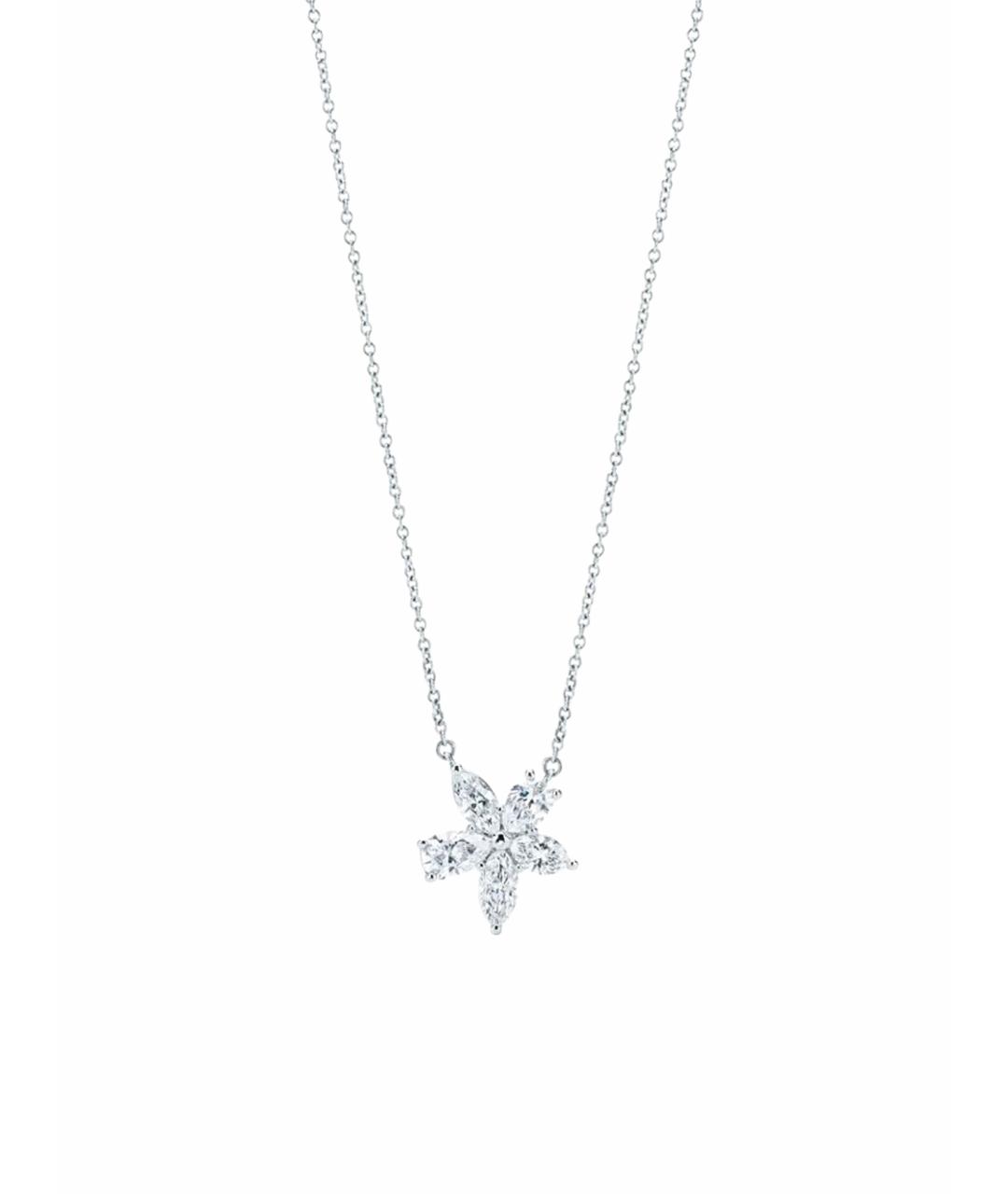 TIFFANY&CO Белая платиновая подвеска, фото 1