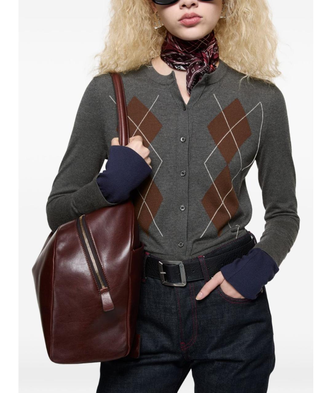 ACNE STUDIOS Серый кашемировый джемпер / свитер, фото 5