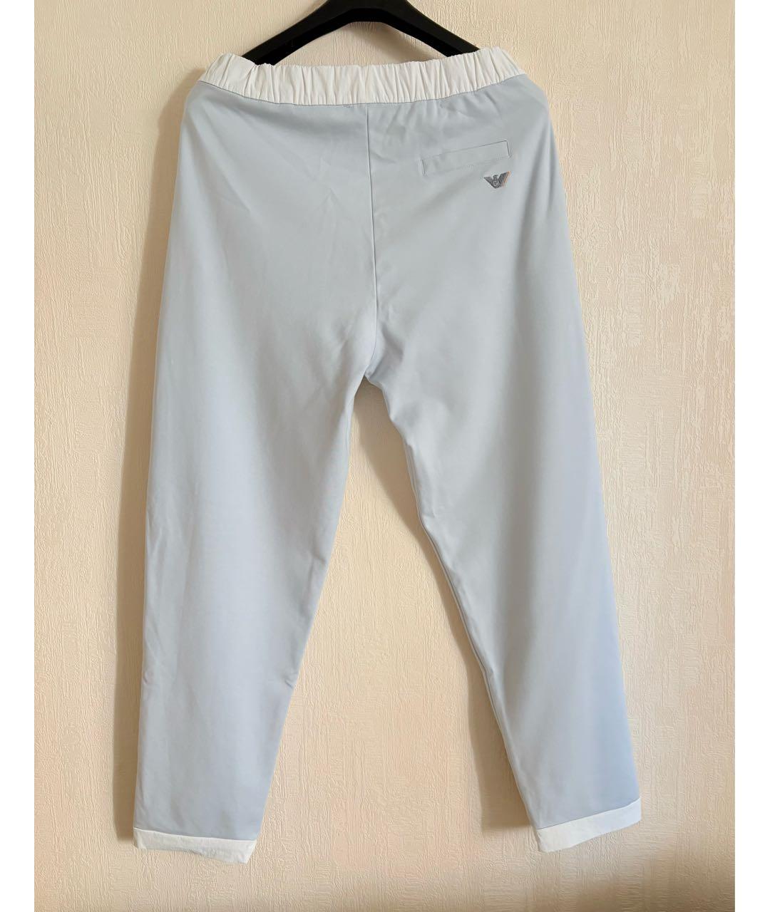 EMPORIO ARMANI Голубой вискозный спортивные костюмы, фото 4
