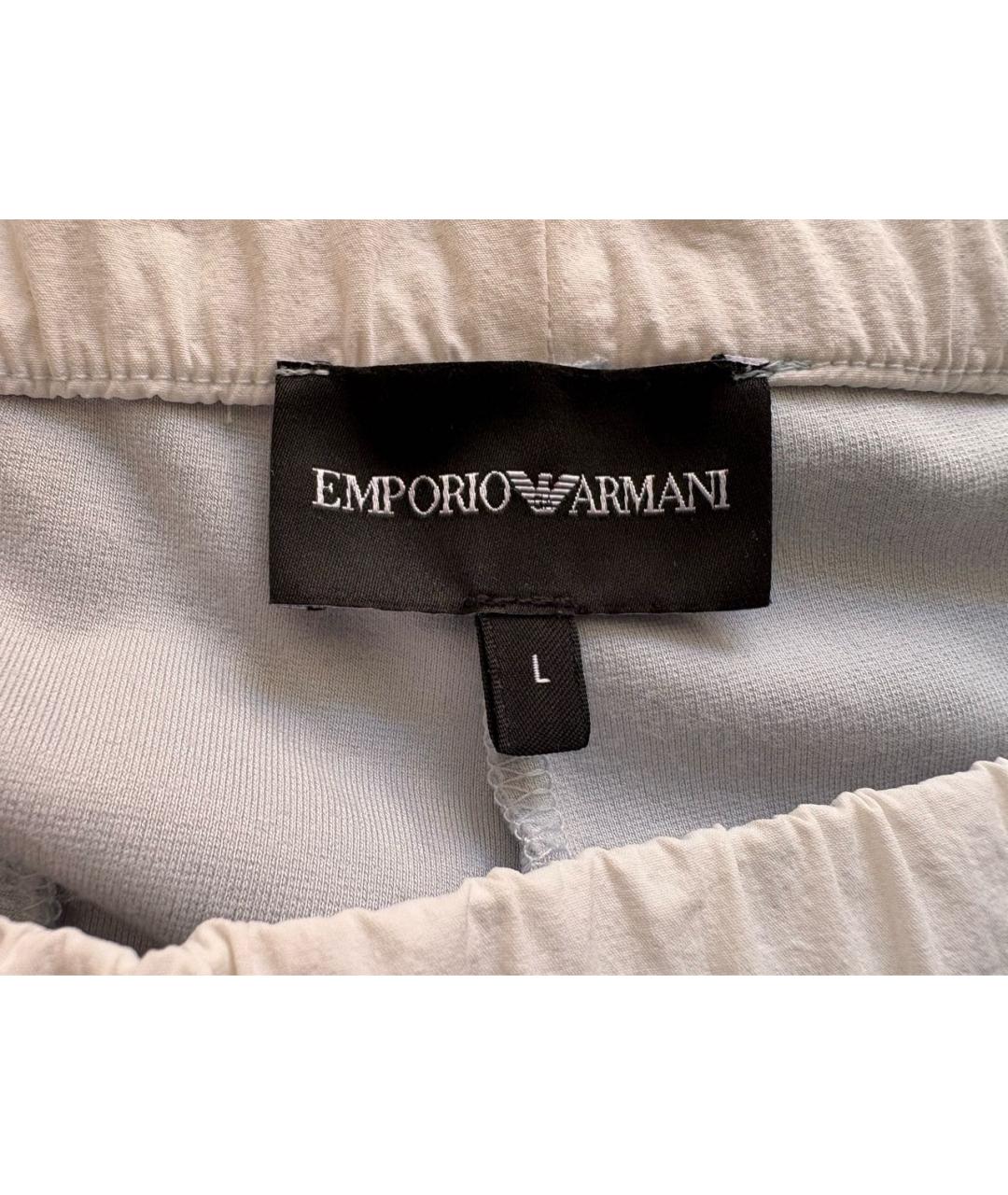 EMPORIO ARMANI Голубой вискозный спортивные костюмы, фото 7