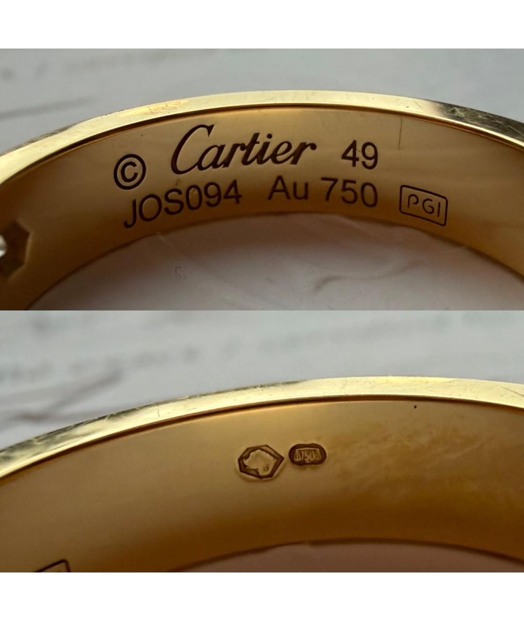 CARTIER Золотое кольцо из желтого золота, фото 5