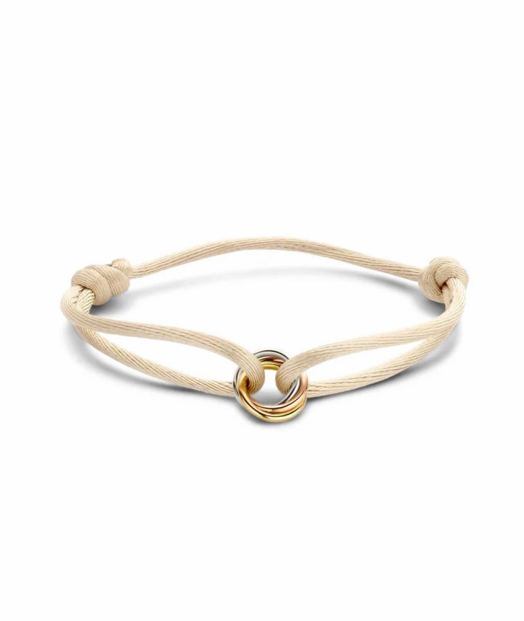 CARTIER Бежевый браслет из желтого золота, фото 9