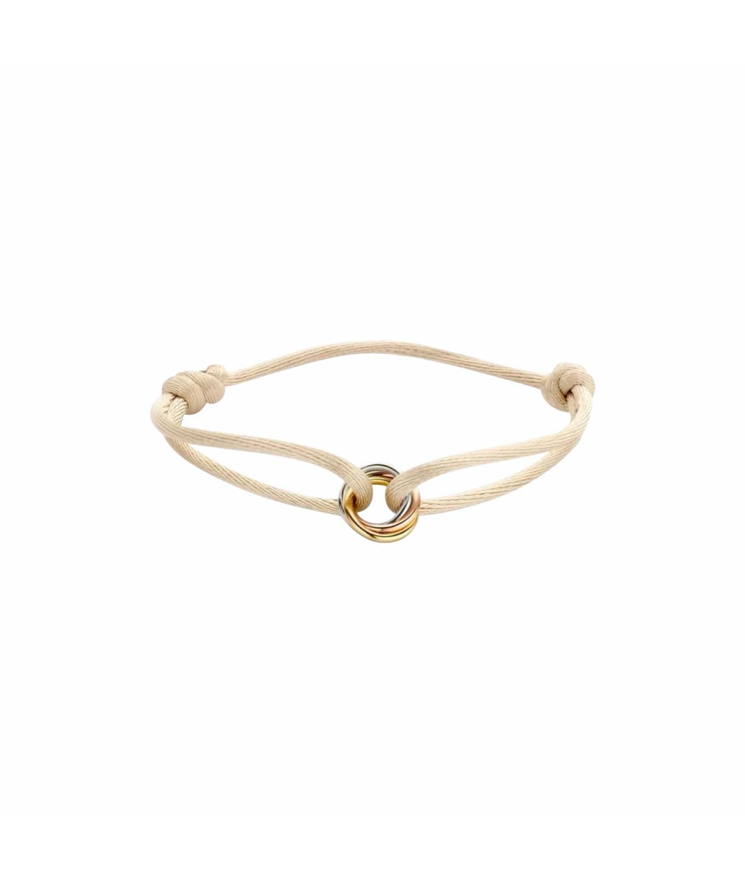 CARTIER Бежевый браслет из желтого золота, фото 1
