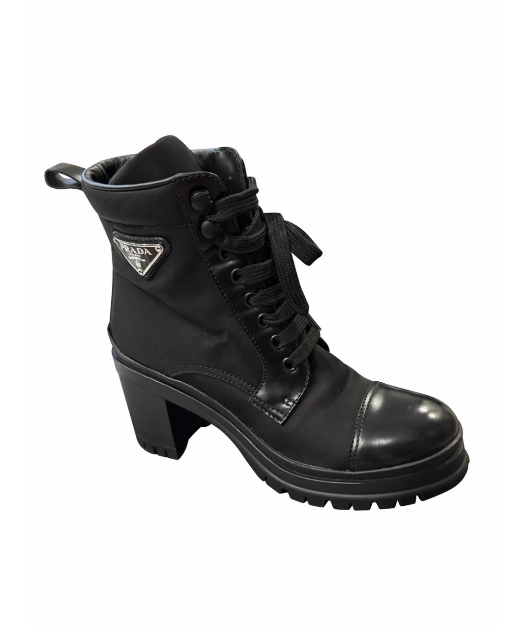 PRADA Черные ботильоны, фото 1