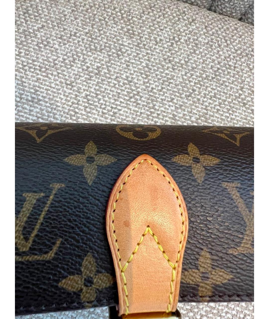 LOUIS VUITTON Коричневый брелок, фото 6