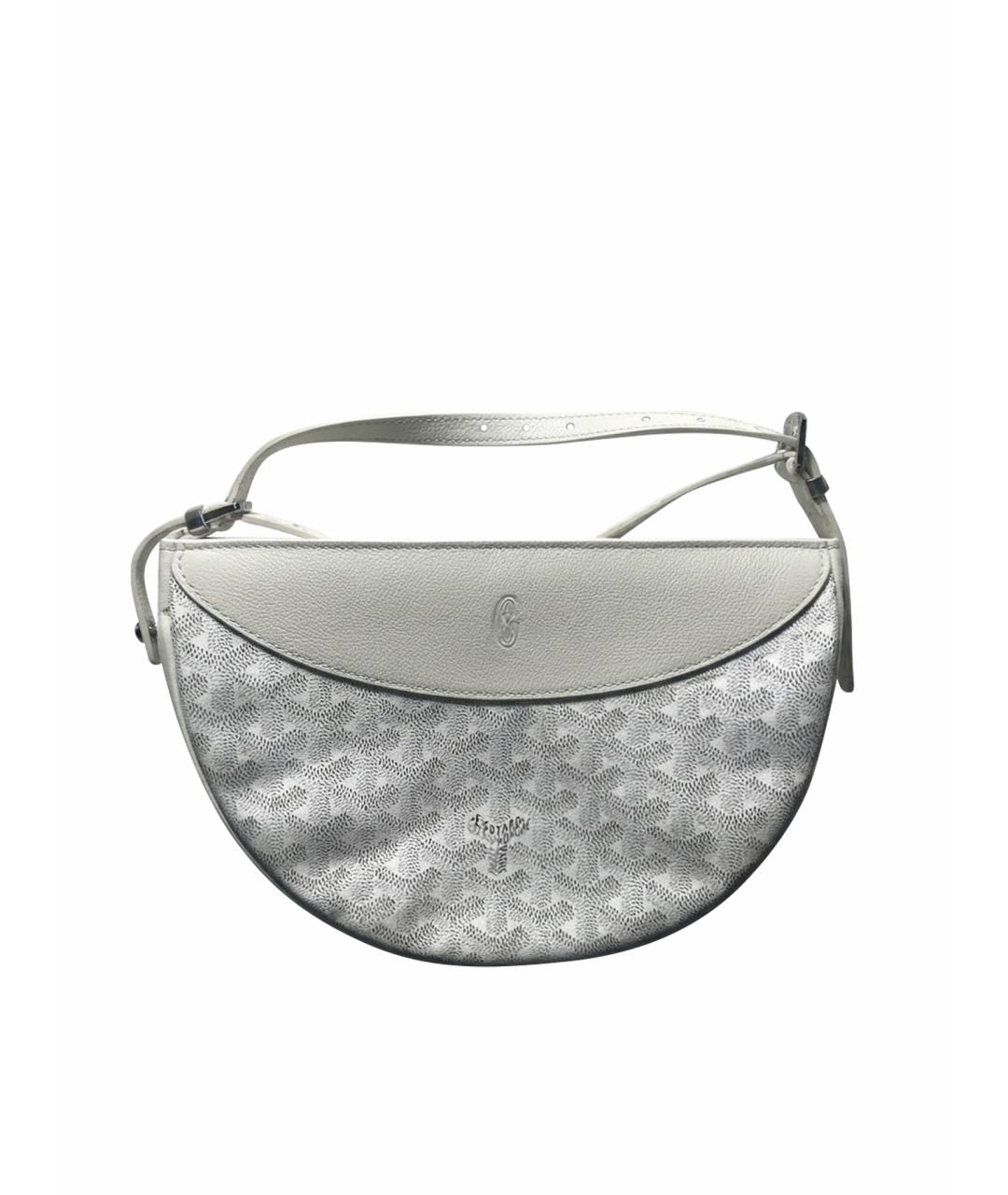 GOYARD Белая сумка через плечо, фото 1
