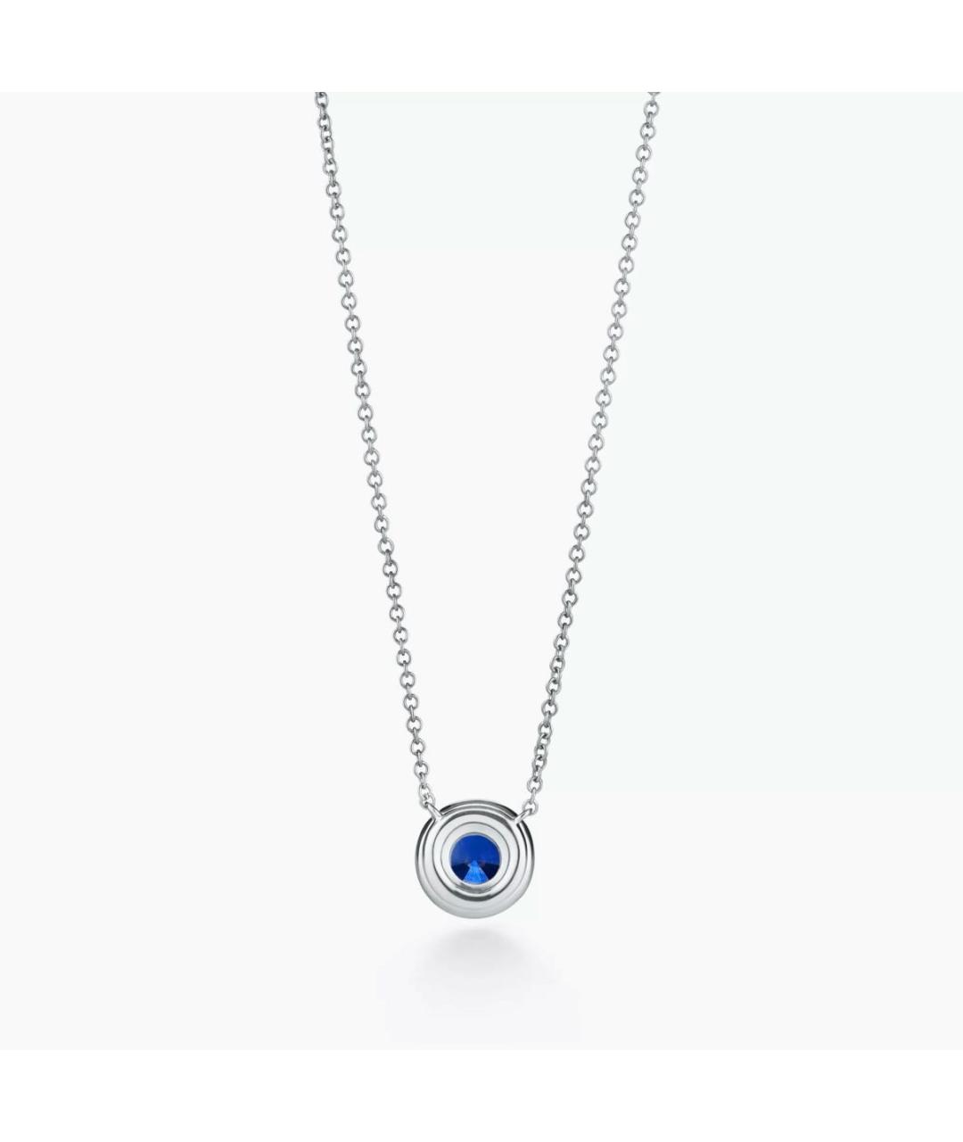 TIFFANY&CO Белая платиновая подвеска, фото 2