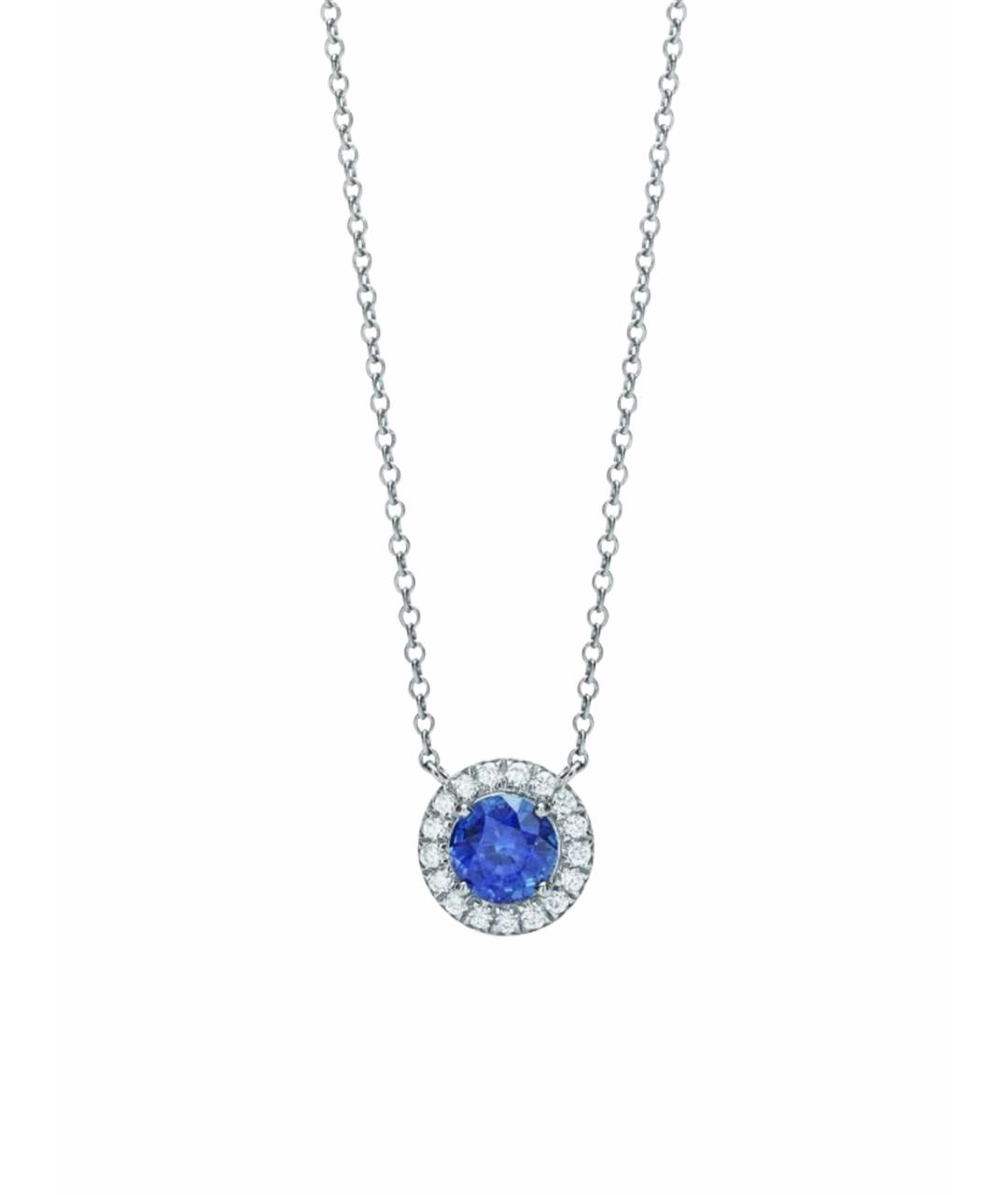 TIFFANY&CO Белая платиновая подвеска, фото 1
