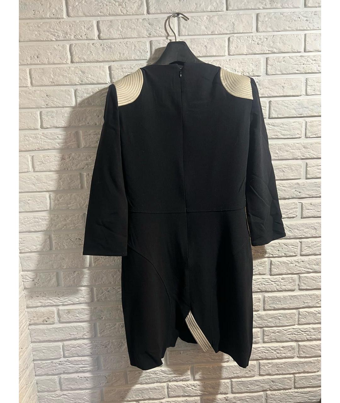 GIVENCHY Черное шерстяное повседневное платье, фото 2