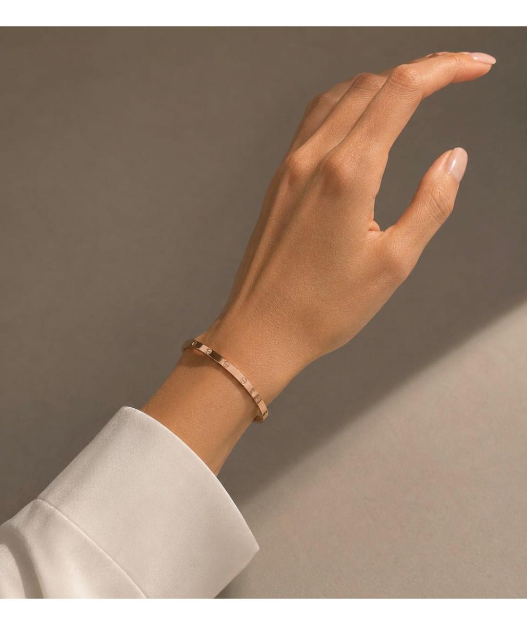 CARTIER Розовый браслет из розового золота, фото 6